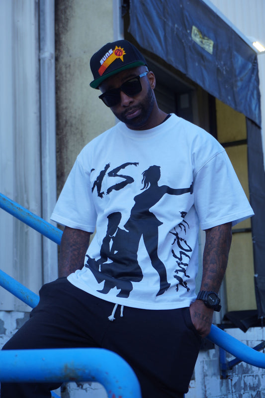 "Us Versuz The World" Oversized T-Shirt